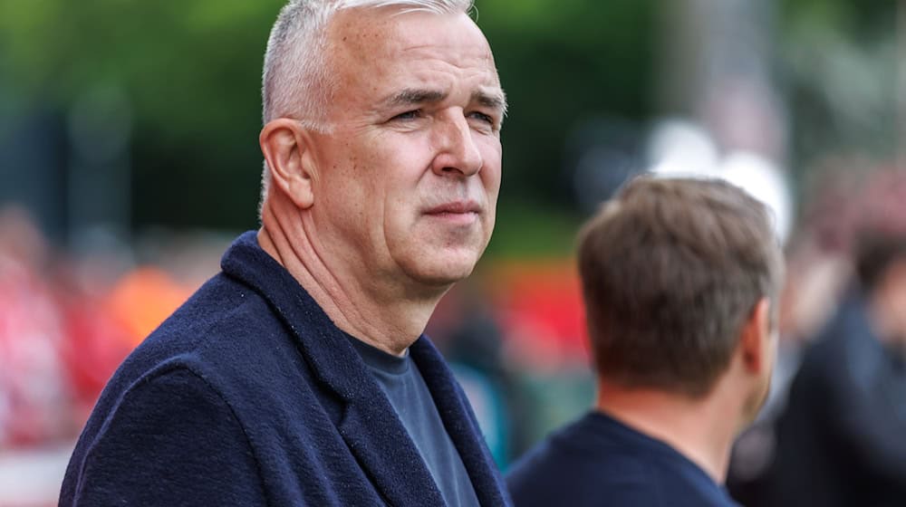 Dirk Zingler führt Union Berlin seit 2004 an.  / Foto: Andreas Gora/dpa
