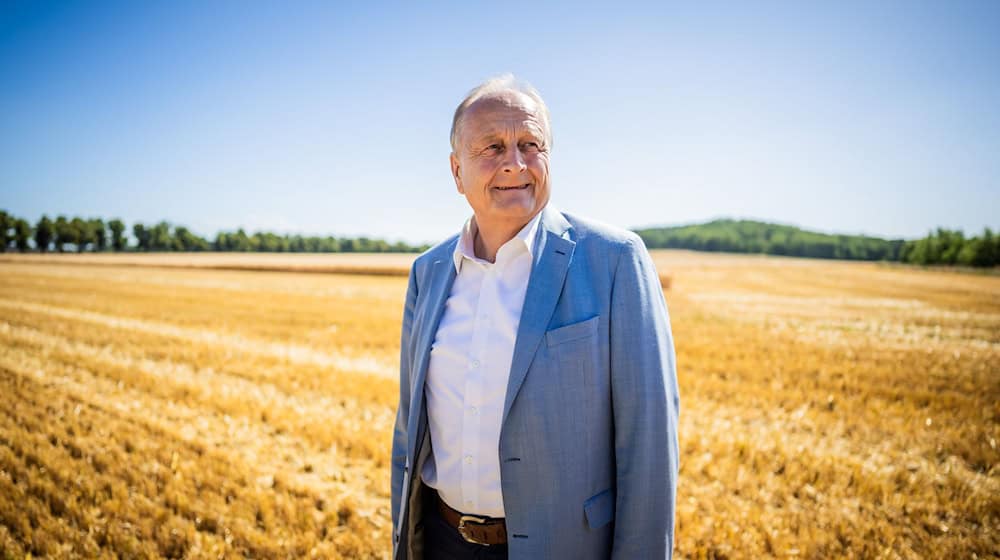 Laut Bauernpräsident Joachim Rukwied stellte das Wetter die Landwirte erneut vor große Herausforderungen. / Foto: Christoph Soeder/dpa