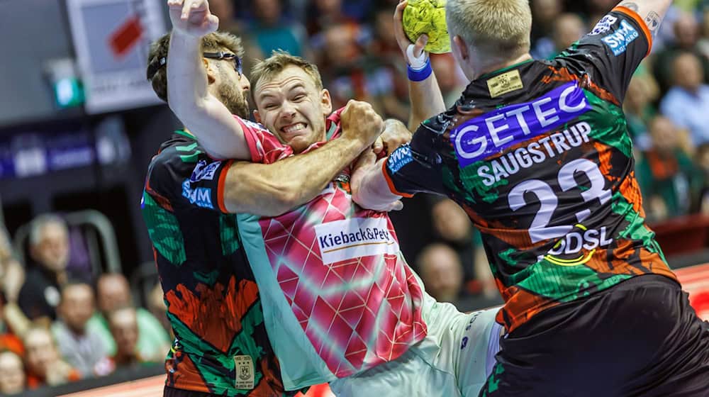 Die Füchse Berlin und der SC Magdeburg kämpfen um den Titel in der Champions League. / Foto: Andreas Gora/dpa