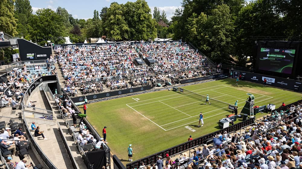 Der Center Court soll erweitert werden.  / Foto: Hannes P. Albert/dpa
