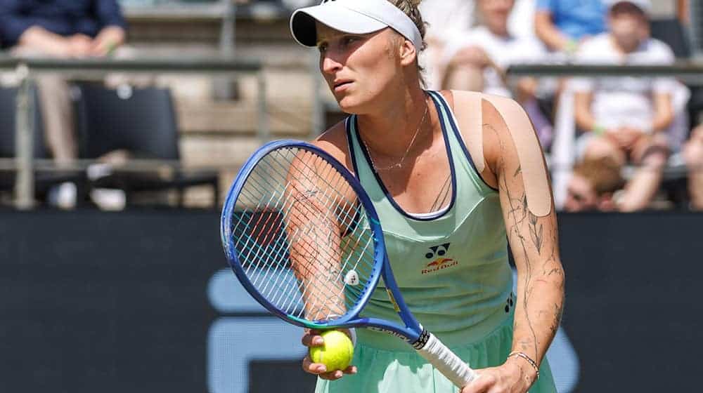 Marketa Vondrousova steht im Halbfinale von Berlin. / Foto: Andreas Gora/dpa