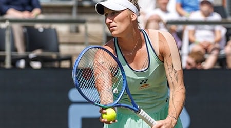 Marketa Vondrousova steht im Halbfinale von Berlin. / Foto: Andreas Gora/dpa