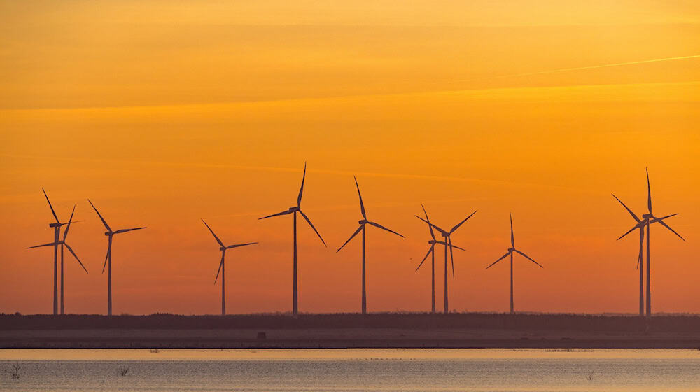 Windräder sind in Brandenburg kein seltener Anblick - auch in Berlin werden neue Standorte gesucht. (Archivbild) / Foto: Frank Hammerschmidt/dpa