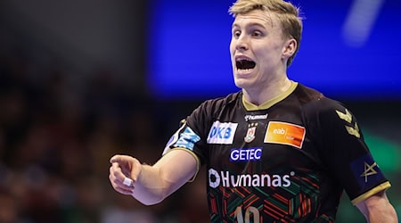 Der SC Magdeburg hofft auf ein Comeback von Gisli Kristjansson beim Final Four der Champions League. / Foto: Ronny Hartmann/dpa-Zentralbild/dpa