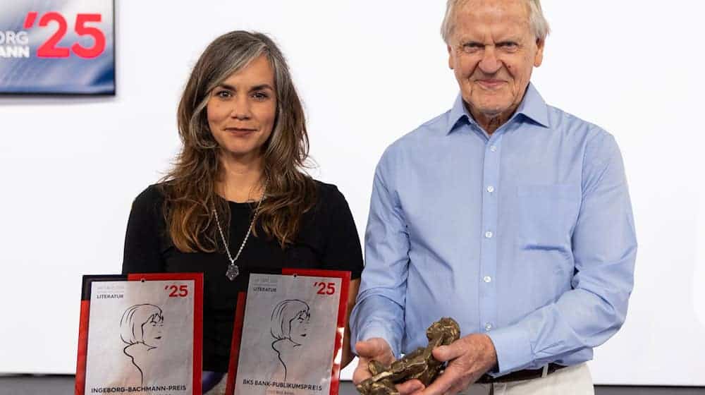 Gangl überzeugte Jury und Leser. Dafür erhielt sie den Hauptpreis und den Publikumspreis. / Foto: Wolfgang Jannach/APA/dpa
