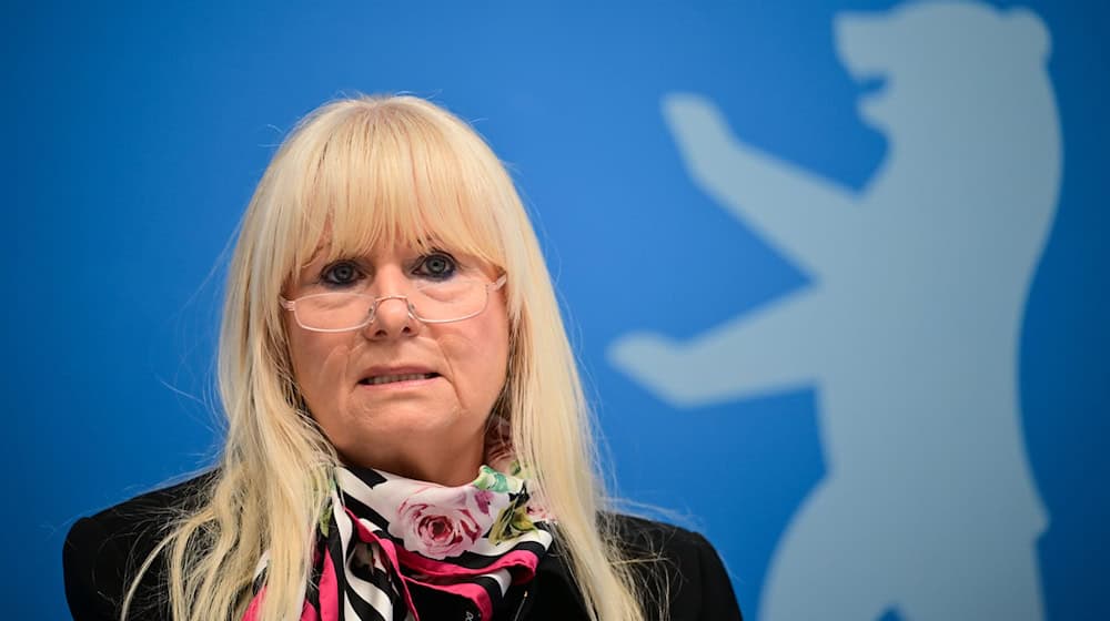 Innensenatorin Iris Spranger (SPD) sieht Aufklärungsbedarf nach dem Unwetter vom Montag. (Archivbild) / Foto: Sebastian Christoph Gollnow/dpa