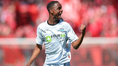 Ilyas Ansah wechselt von Paderborn zum 1. FC Union Berlin. / Foto: Daniel Karmann/dpa