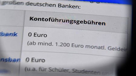 Zahlreiche Bankkunden konnten nach einem BGH-Urteil 2021 Gebühren zurückverlangen. (Symbolbild) / Foto: Jens Kalaene/dpa-Zentralbild/dpa