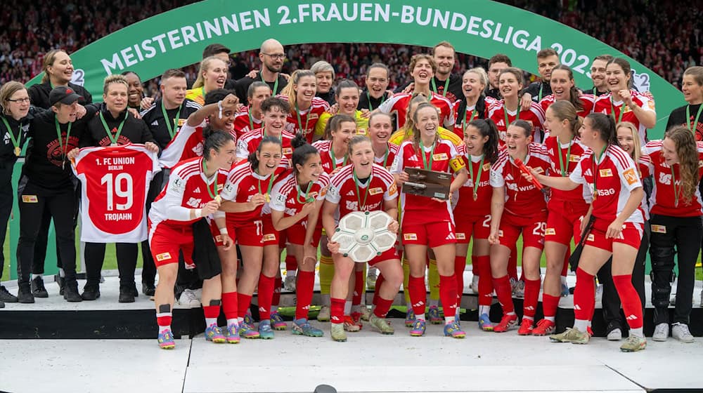 Nach dem Bundesliga-Aufstieg messen sich Union Berlins Fußballerinnen mit Real Madrid.  / Foto: Matthias Koch/dpa