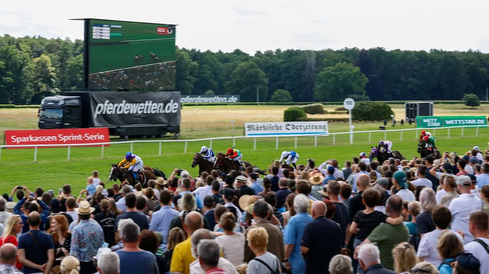 In Hoppegarten steht der nächste Renntag an.  / Foto: Gerald Matzka/dpa-Zentralbild/dpa