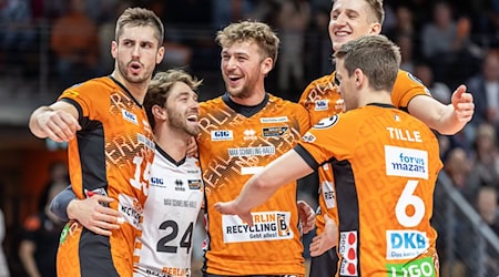 Die BR Volleys konnten noch nie die Champions League gewinnen.  / Foto: Andreas Gora/dpa