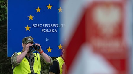 Polen kontrolliert wieder seine Grenzen. / Foto: Stefan Sauer/dpa