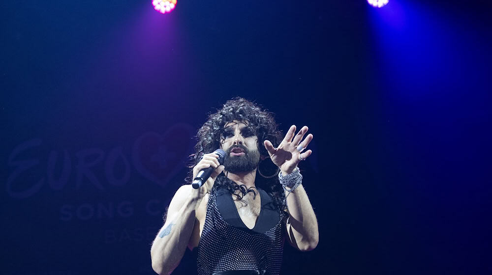 Conchita Wurst hat bald einen Gastauftritt im Berliner Musical «Romeo & Julia - Liebes ist alles». (Archivbild) / Foto: Peter Schneider/KEYSTONE/dpa