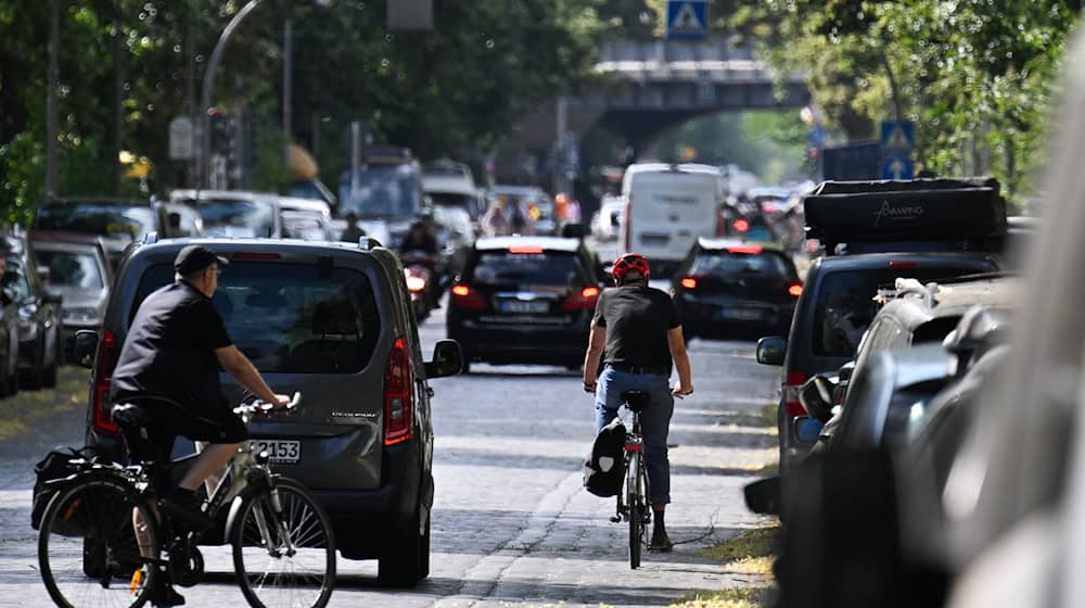 Viele Verkehrsteilnehmer fühlen sich auf Berlins Straßen nicht immer sicher. (Archivfoto) / Foto: Sebastian Gollnow/dpa