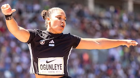 Kugelstoß-Olympiasiegerin Yemisi Ogunleye startet am Sonntag beim Berliner Istaf. / Foto: Frank Hammerschmidt/dpa