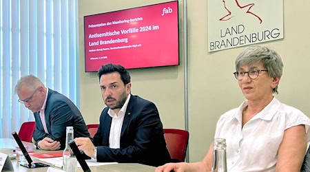 In Brandenburg gab es 2024 fast 30 Prozent mehr antisemitische Vorfälle als im Vorjahr.  / Foto: Alina Grünky/dpa