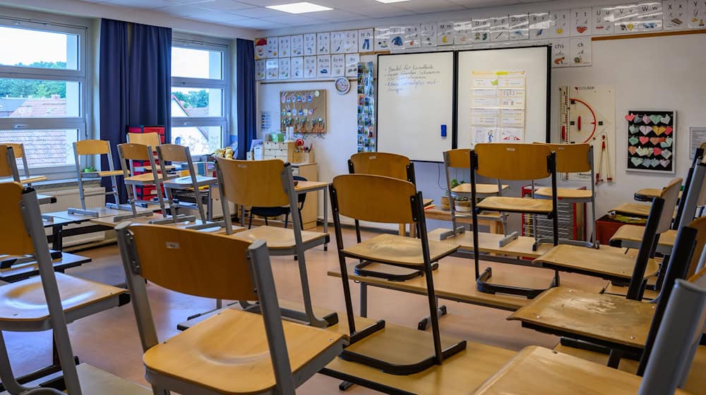 Mit den Zeugnissen in der Hand beenden viele Kinder ihren letzten Schultag vor den Sommerferien. (Symbolbild) / Foto: Patrick Pleul/dpa