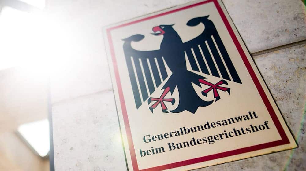 Die Bundesanwaltschaft hat in Dänemark einen Mann festnehmen lassen. (Archivbild) / Foto: Christoph Schmidt/dpa