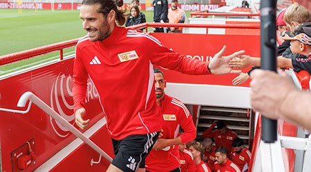 Christopher Trimmel spielte vor seiner Zeit bei Union für Rapid Wien. / Foto: Andreas Gora/dpa