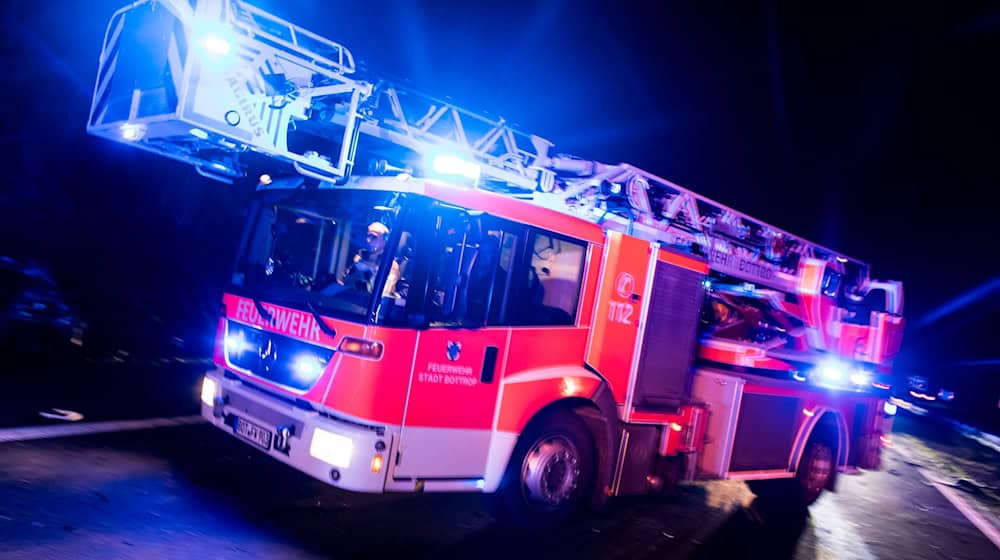 Bei einem Brand in einer Wohnung Berlin-Reinickendorf kam ein Mann ums Leben. (Symbolfoto) / Foto: Marcel Kusch/dpa