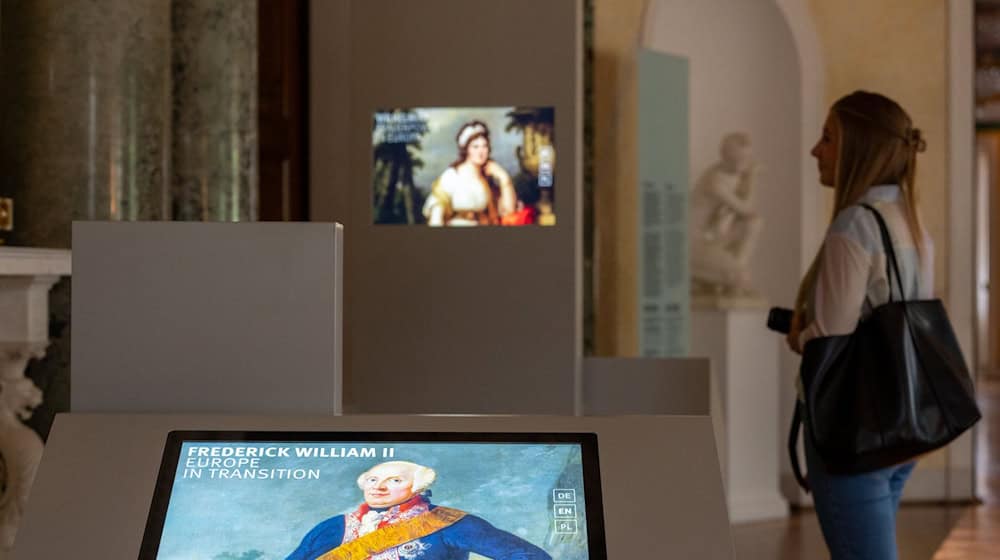 Die Räume im Südflügel wurden multimedial ausgestattet. / Foto: Soeren Stache/dpa