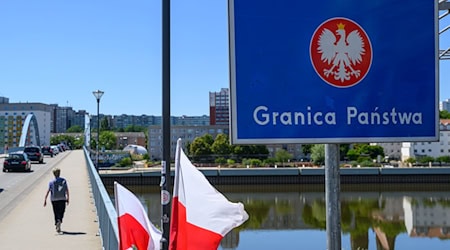 Die polnischen Kontrollen an der Grenze zu Deutschland sollen bis zum 5. September bestehen bleiben. (Foto aktuell) / Foto: Patrick Pleul/dpa