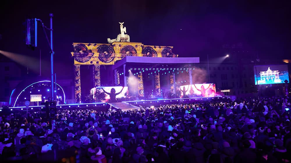 Silvester 2024 am Brandenburger Tor. (Archivbild) / Foto: Joerg Carstensen/dpa