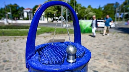 Die Trinkbrunnen werden in Berlin von Mensch und Tier genutzt. / Foto: Jens Kalaene/dpa
