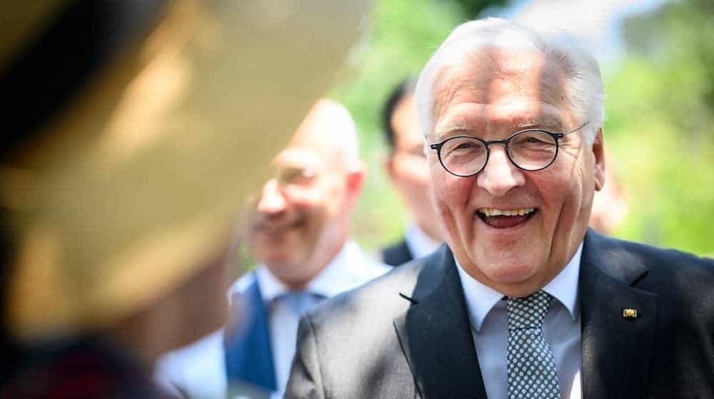 Steinmeier verlegt seinen Amtssitz für drei Tage nach Neuruppin. (Archivbild) / Foto: Bernd von Jutrczenka/dpa