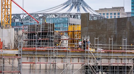 Das neue Museum entsteht in der Nähe des Potsdamer Platzes. / Foto: Michael Kappeler/dpa