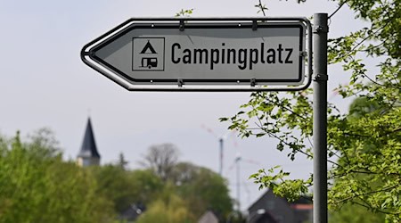 Camping sei in Brandenburg gut in die Saison gestartet, sagt der Sprecher der Tourismus-Marketing Brandenburg GmbH, Patrick Kastner. (Archivbild)  / Foto: Soeren Stache/dpa-Zentralbild/dpa
