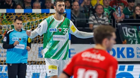 Der frühere Füchse-Profi Marko Kopljar wird Co-Trainer in Potsdam. / Foto: Andreas Gora/dpa