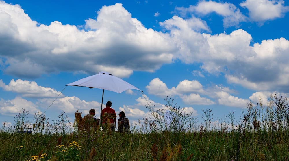Nach Tagen mit unbeständigem Wetter gibt es am Donnerstag Sonne und Wolken. (Symbolbild) / Foto: Patrick Pleul/dpa