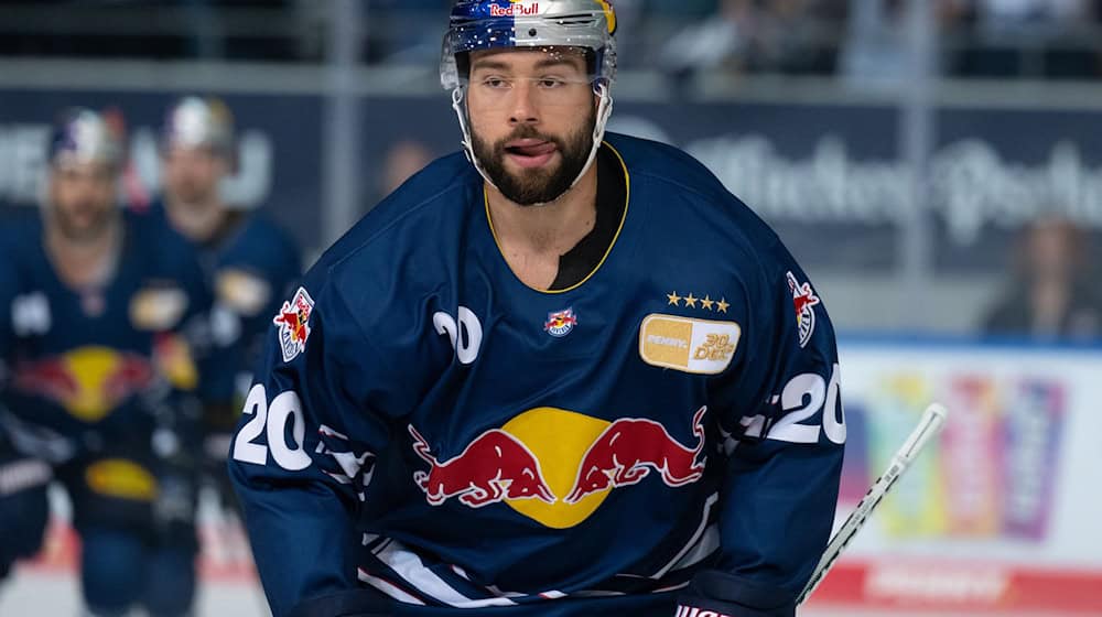 Andreas Eder stürmt ab der neuen Saison für die Eisbären Berlin.  / Foto: Sven Hoppe/dpa