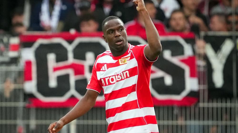 Ansah steht erstmals im Kader der U21. / Foto: Soeren Stache/dpa
