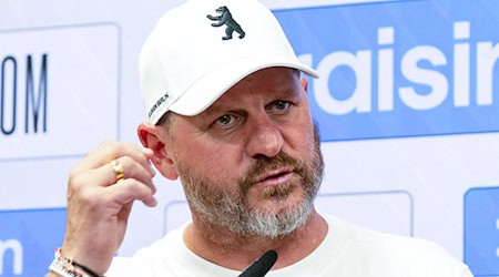 Union-Trainer Steffen Baumgart fordert einen Sieg in Gütersloh. / Foto: Matthias Koch/dpa