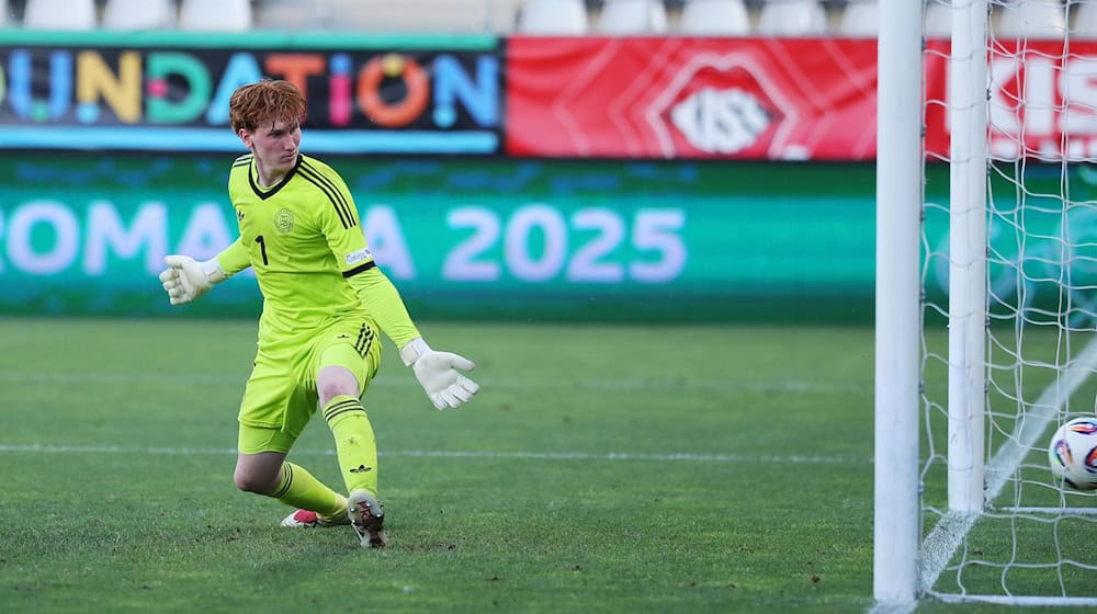 Neuer Teenie bei Hertha: Torhüter Konstantin Heide. (Archivbild) / Foto: Stefan Constantin/dpa