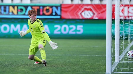 Neuer Teenie bei Hertha: Torhüter Konstantin Heide. (Archivbild) / Foto: Stefan Constantin/dpa