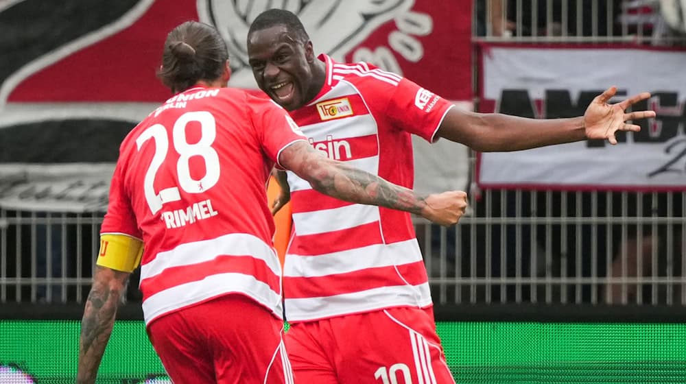 Ilyas Ansah erwischte einen perfekten Saisonstart für Union Berlin.  / Foto: Soeren Stache/dpa