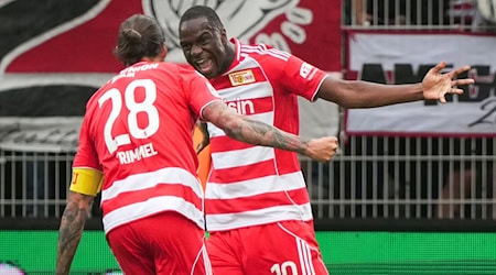 Ilyas Ansah erwischte einen perfekten Saisonstart für Union Berlin.  / Foto: Soeren Stache/dpa