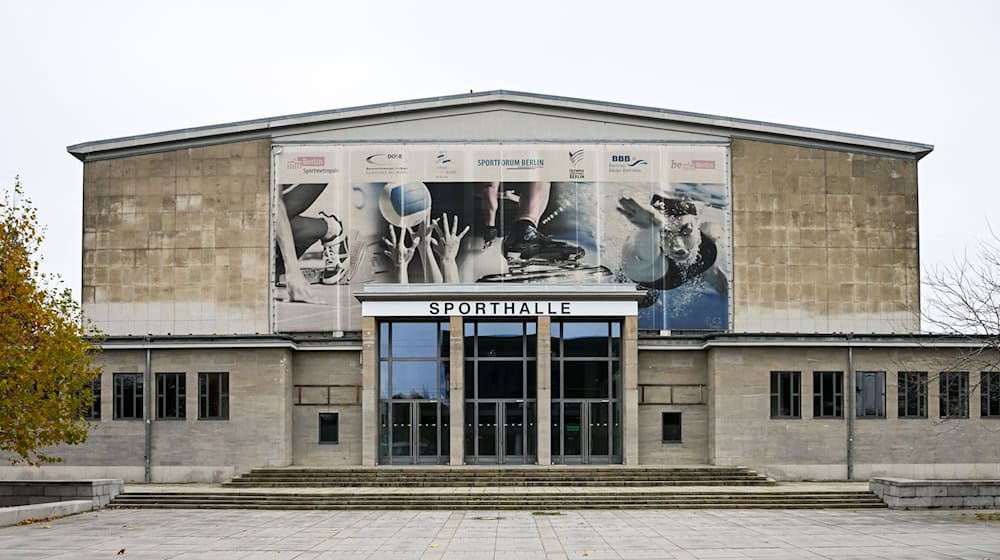 Auch im Sportforum Hohenschönhausen gibt es einen Investitionsstau bei der Sportstättensanierung. / Foto: Soeren Stache/dpa
