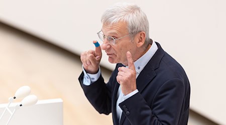 Der AfD-Politiker Hans-Christoph Berndt lebt in Golßen. (Archivbild) / Foto: Hannes P Albert/dpa