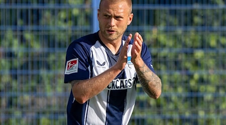 Bislang kein Faktor bei Hertha: Jón Dagur Thorsteinsson. / Foto: Soeren Stache/dpa