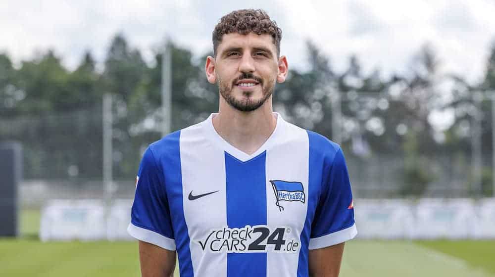 Agustin Rogel ist Verkaufskandidat bei Hertha BSC / Foto: Andreas Gora/dpa