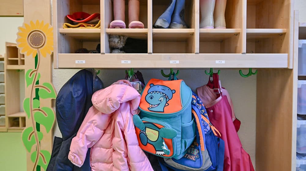 In Brandenburg ist die Zahl der Kita-Kinder weiter rückläufig. (Symbolbild) / Foto: Patrick Pleul/dpa