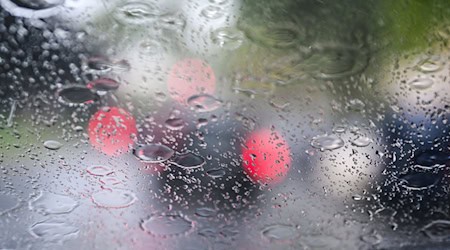Auch am Wochenende sollte der Regenschirm dabei sein, wenn man das Haus verlässt. (Archivbild) / Foto: Jens Kalaene/dpa