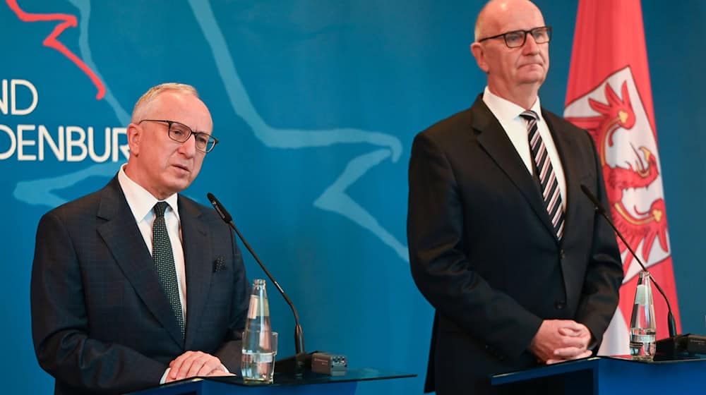 Der neue polnische Botschafter Tombinski kam zum Antrittsbesuch in die Potsdamer Staatskanzlei. / Foto: Shireen Broszies/dpa
