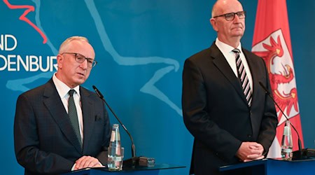 Der neue polnische Botschafter Tombinski kam zum Antrittsbesuch in die Potsdamer Staatskanzlei. / Foto: Shireen Broszies/dpa