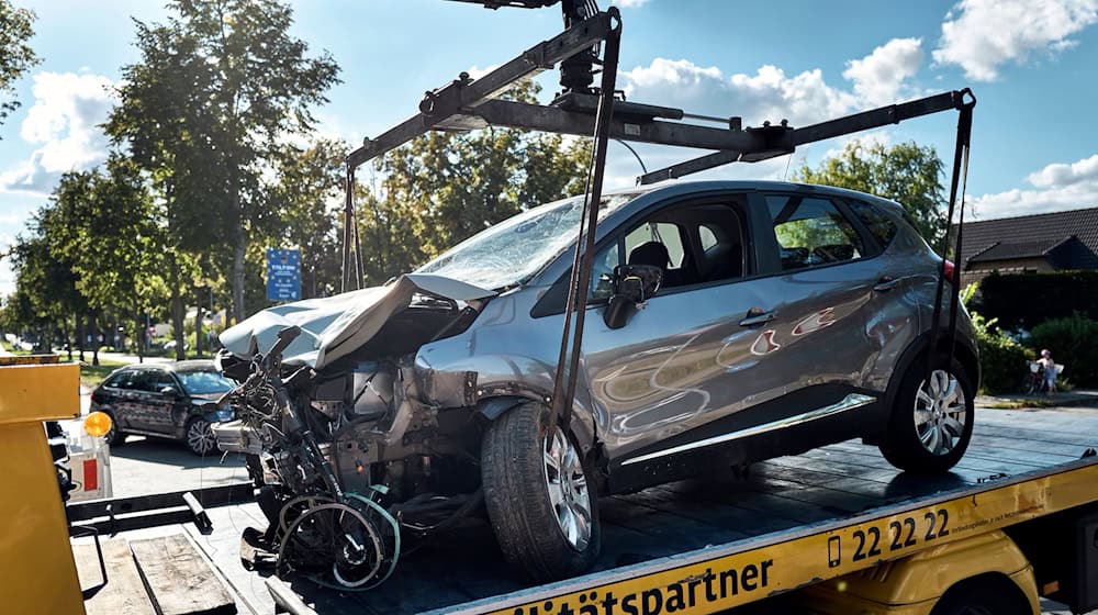 Die Polizei geht von einem Unfallgeschehen aus, nicht von einer Amokfahrt. / Foto: Michael Ukas/dpa