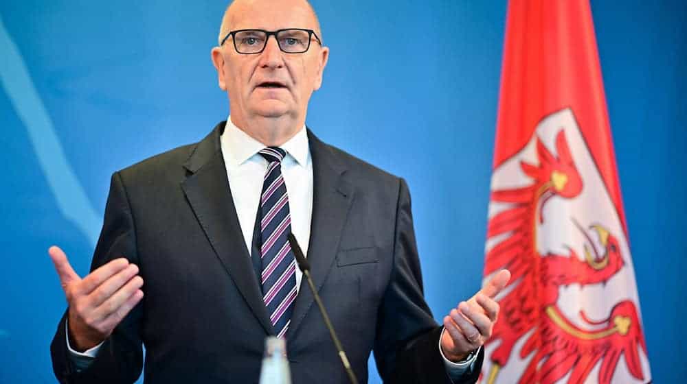 Dietmar Woidke (SPD) wird beim Brandenburg-Tag in Perleberg erwartet. (Archivbild) / Foto: Sebastian Gollnow/dpa